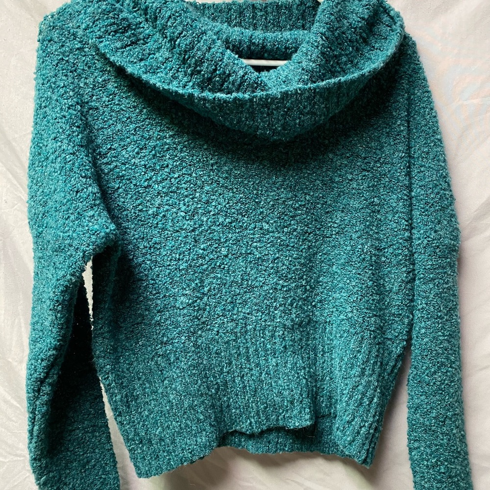 Evergreen long sleeve sweater